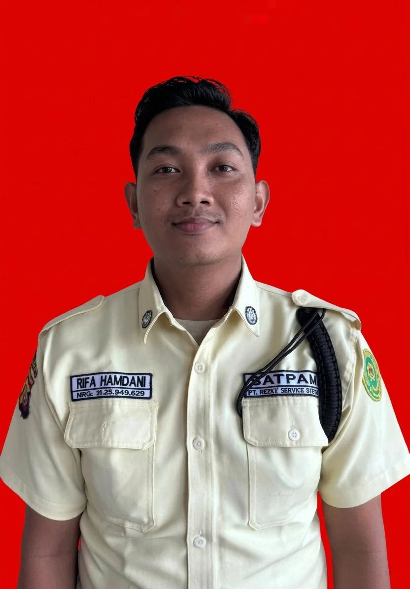 Foto Rifa Hamdani, Security Pengadilan Negeri Sanggau